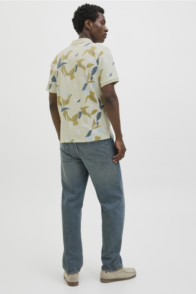 JORALMERIA AOP POLO SS 12276835 CELADON TINT